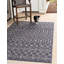 Tapis intérieur / extérieur gris anthracite Leyla-755556065