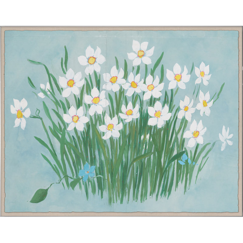 Camellia Print by Paule Marrot, 44" H x 56" W x 1.25" D, Acrylic Box