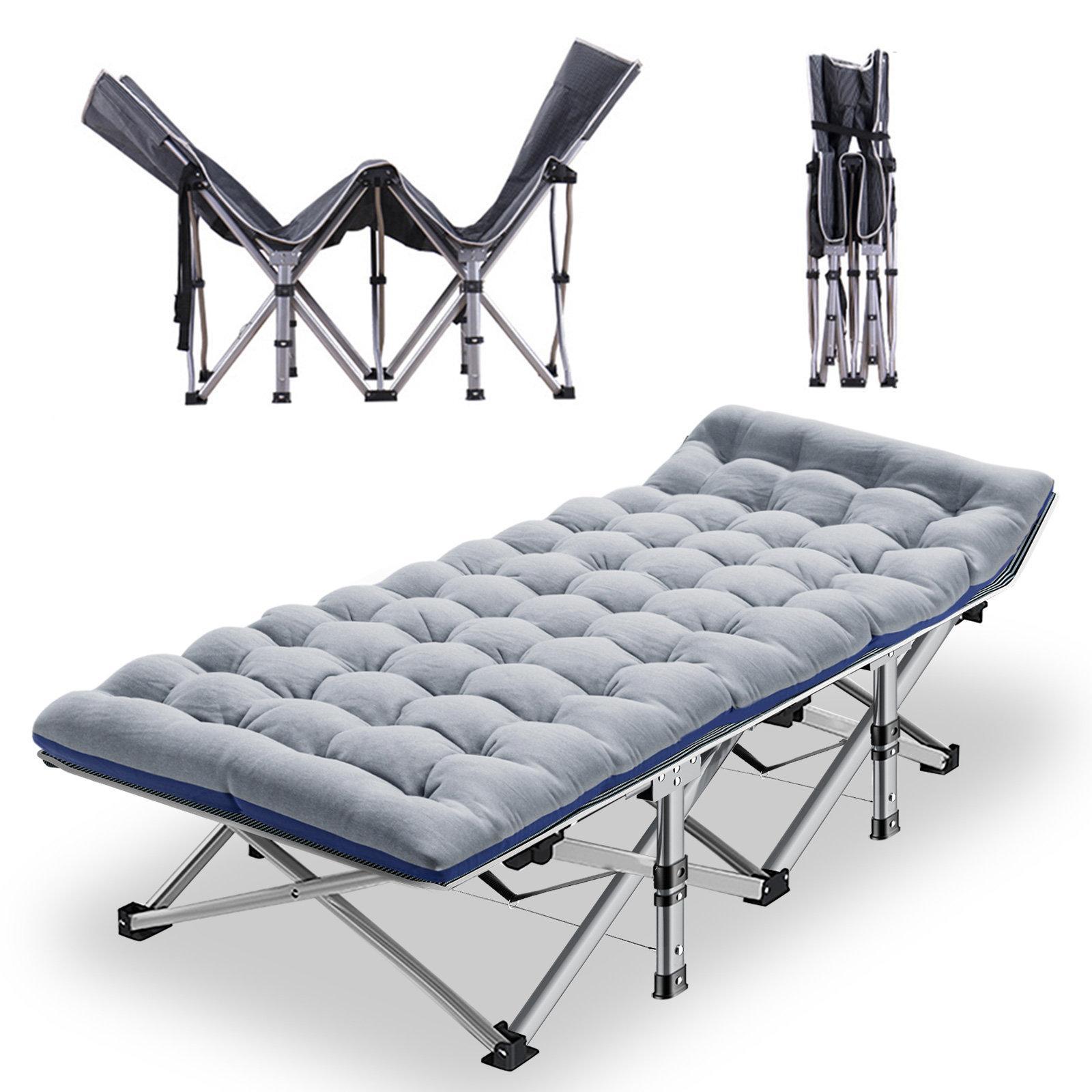 ShangQuan WuLiu Folding Camping, Heavy Duty Sleeping with Carry