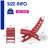Alexeya Foldable Outdoor Adirondack Chair-237069754