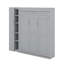 Lit escamotable mural Murphy avec tablettes, garde-robe et DEL-2105862110-2105862109