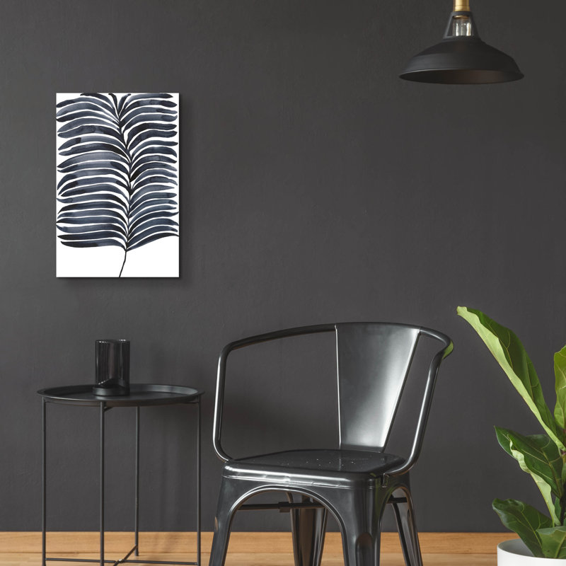 «Indigo Fronds I» par Regina Moore, H 24 po x l 16 po x P 0,2 po