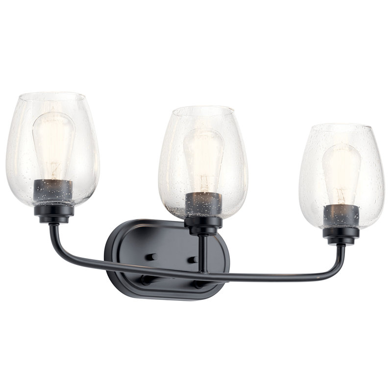 Coben 3 - Light Dimmable Vanity Light, Black