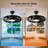 Leonide 22" Indoor White Ceiling Fan with White Blades Integrated LED Light and Remote Control-457246008-457245959