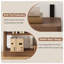 Console en bois à bords arrondis 43 po Guinna-127917260