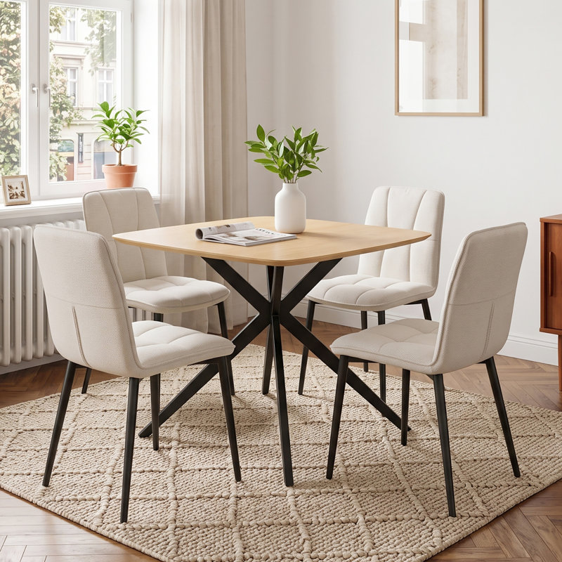 Chaise de salle à manger Nordic, White