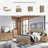 Homeira Panel Storage Bed