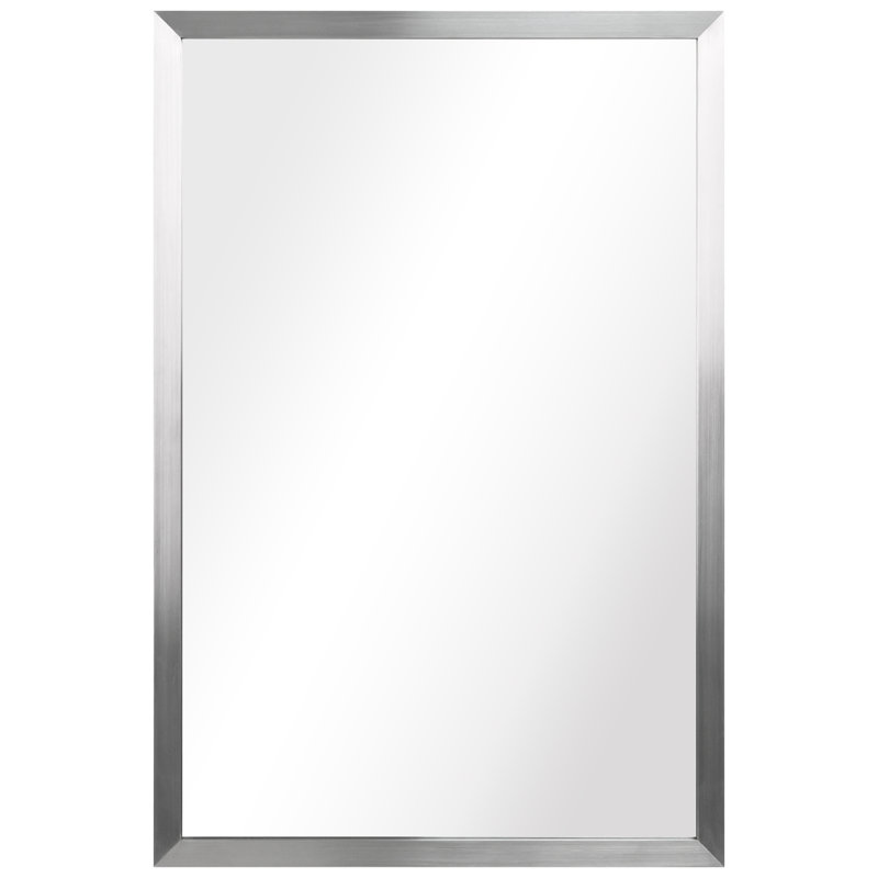 Miroir de salle de bain Humber, Argent brossé