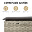 231cm Wide Patio Sofa with Cushions