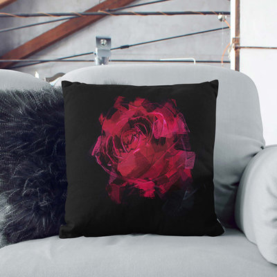 Abstract Square Throw Cushion