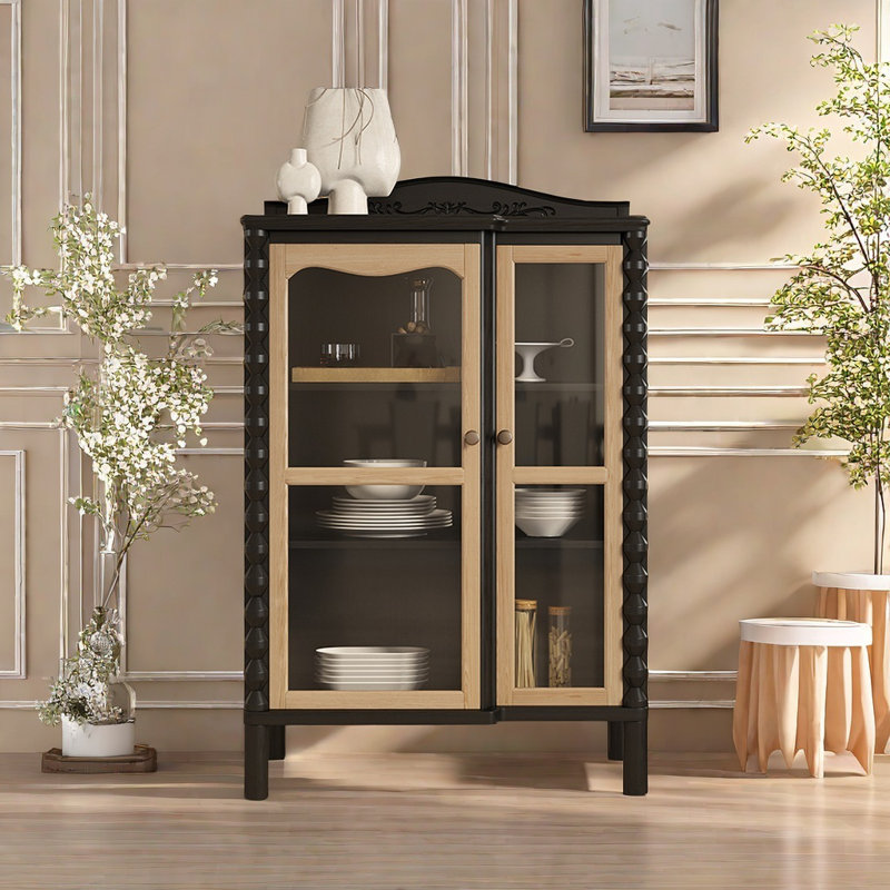 French Retro Accent Cabinet
