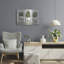«White Pots on Stands I» par Cindy Jacobs, art mural en métal, 24 po x 16 po-1840446538