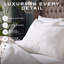 Retreat by Snuggledown Indulgent Cotton Medium Support Pillow – Everyday Luxury with Natural Comfort
