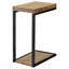 Table à collation Nutmeg avec cadre noir-1637981000