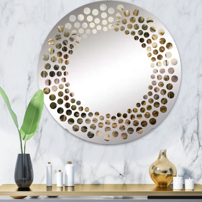 Miroir mural rond
