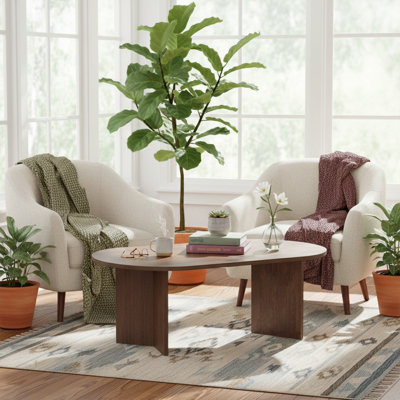 Table basse moderne, couleur travertin, 120 x 40 x 60 cm, panneaux de particules 100 % mélamines, épaisseur : 1,8 cm, aspect marbre, idéale pour le salon et les espaces contemporains, durable et résistante.