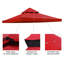 Toile de remplacement pour abri de jardin pour abri de jardin à 2 niveaux Crescent TJSG081-106878519-106878522