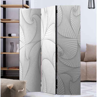Murial 172cm H Folding Room Divider