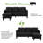 Atiye 74'' Upholstered Convertible Sofa-1420934760