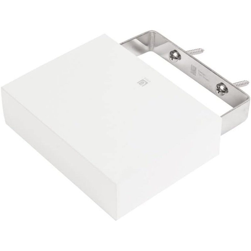 Chapital 3 Piece Square Floating Shelf, White
