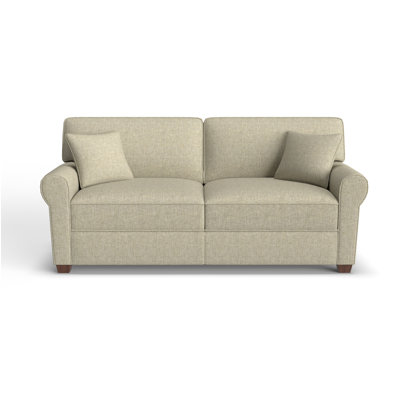 Shannon 76" Round Arm Sofa Bed with Reversible Cushions by Craft