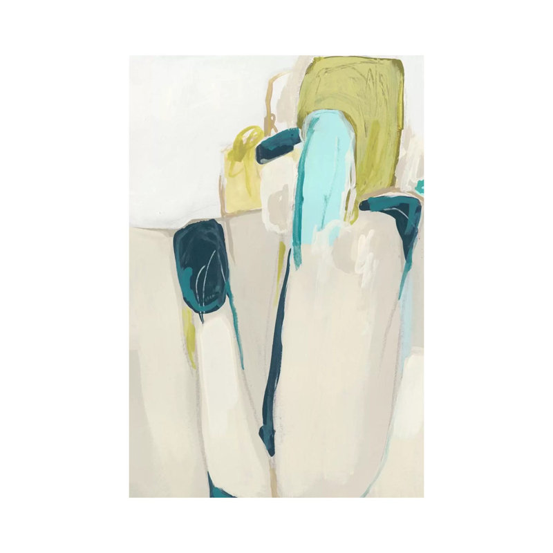 Process Transition I by June Erica Vess - Wrapped Canvas Painting, 20.32 cm H x 30.48 cm W