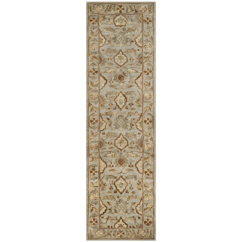 Sarasota Hand Tufted Wool Oriental Rug, Runner 2'3" x 8'