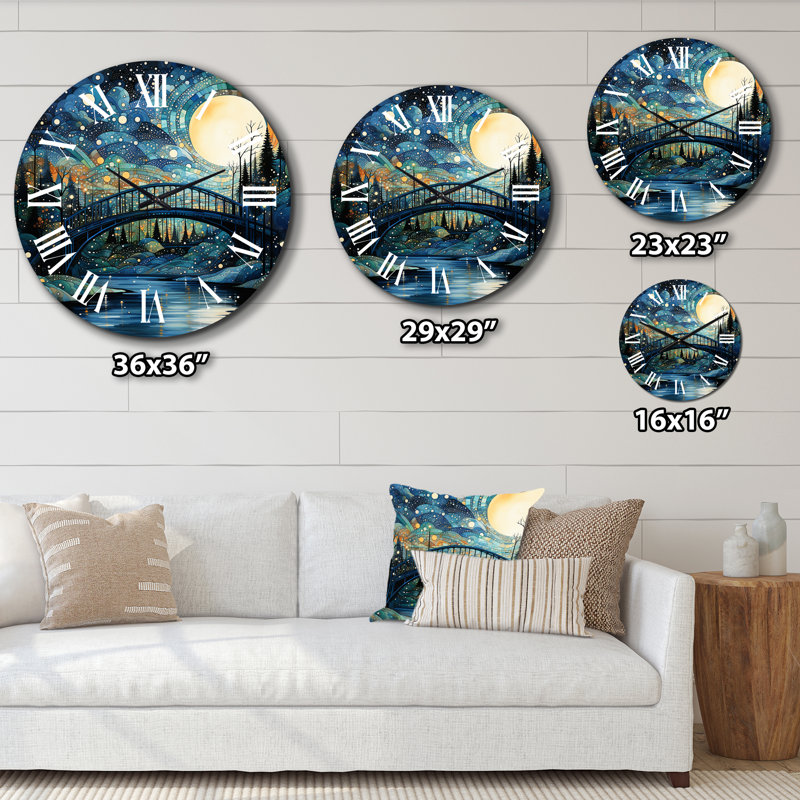 Horloge murale Dunford, Très grand