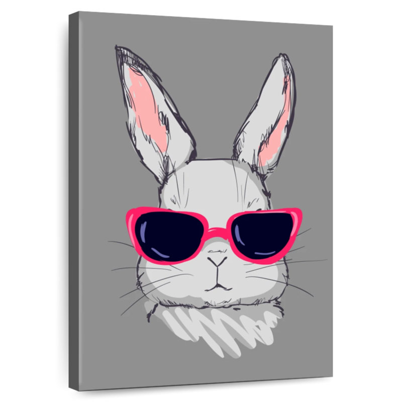 Brampt Cool Bunny, 12" H x 8" W