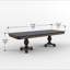 Table de salle à manger extensible 1 pièce avec 2 feuilles de cerisier Royal