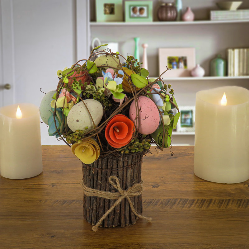 8" Easter Egg Floral Bundle