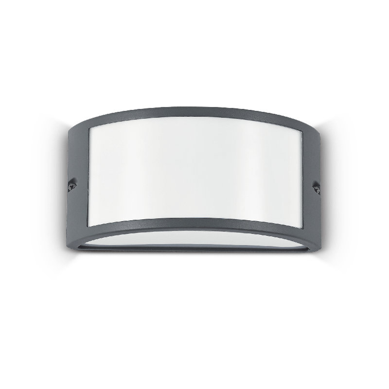 12cm H Outdoor Flush Mount, Grey