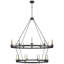 Chapman & Myers Launceton Two Tiered Chandelier-51203311-51178109