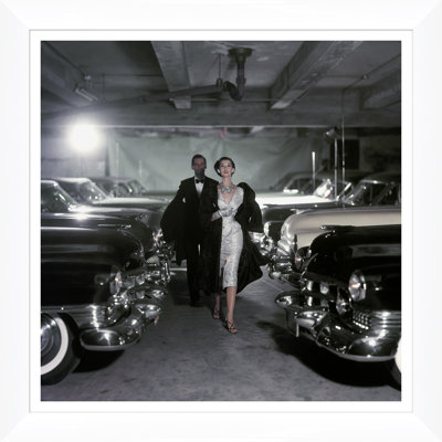 Vogue Magazine, "Barbara Mullen With Cars," John Rawlings, November 1, 1952 Print by John Rawlings