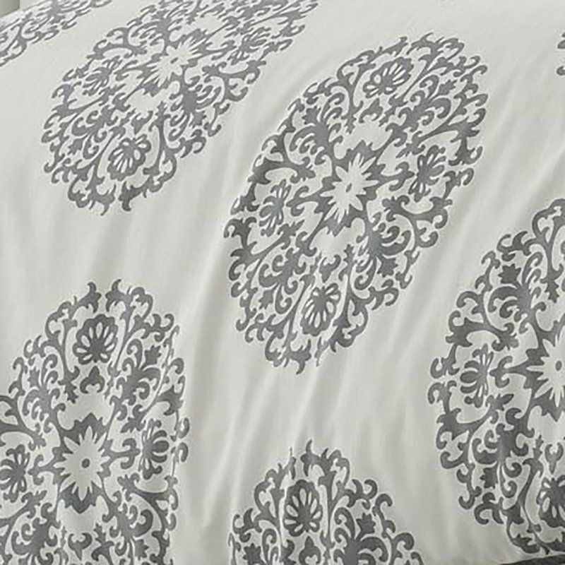 Ensemble de housse de couette avec pierre de campagne Bristol réversible, Housse de couette très grand et 2 taies