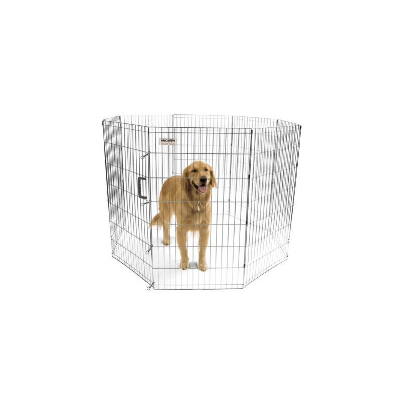 18'' H Panel Metal Exercise Pen, X-Large (42")