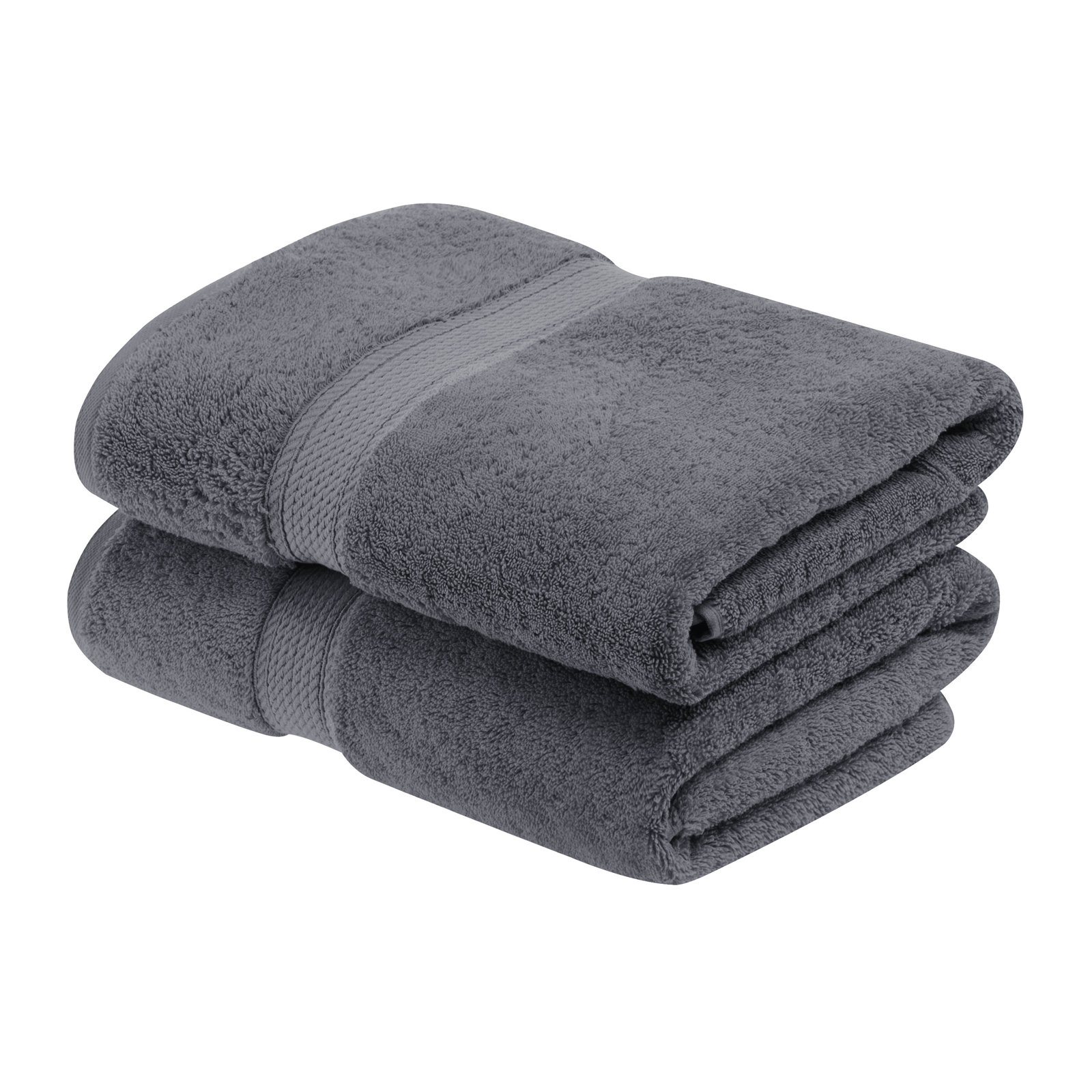 Rane Plush Cotton Bath Sheet, Charcoal
