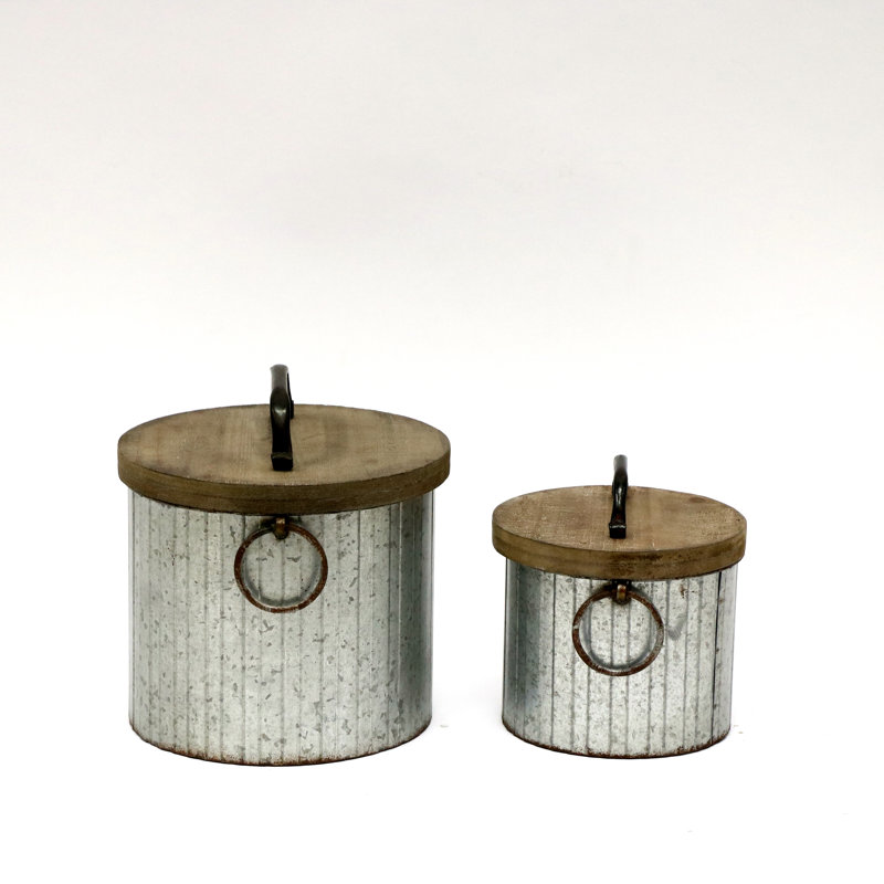 Ensemble 2 pièces de pots