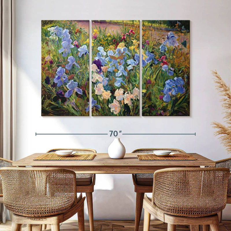 Harnek The Iris Bed, 42" H x 65" W