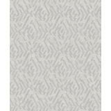 Gray Resource Geometric Metallic Wallpaper Roll