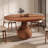 Ikerne Space-Saving Round Solid Wood Dining Table For Kitchen Restaurant Breakfast Office-1817779205