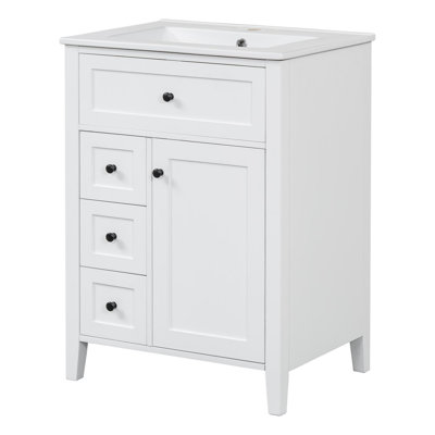 Meuble-lavabo simple 24 po avec lavabo