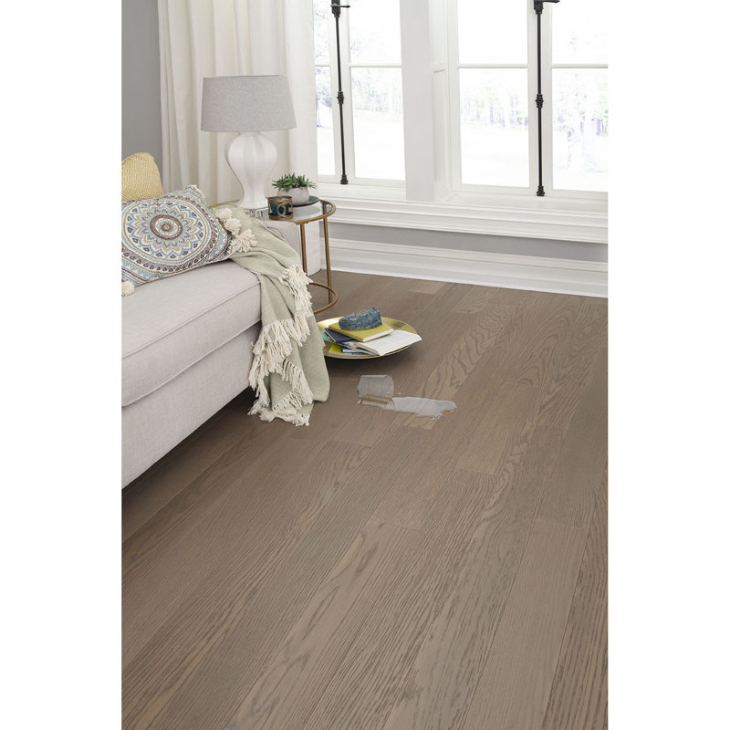 Oak Waterproof Hardwood Flooring, Brown