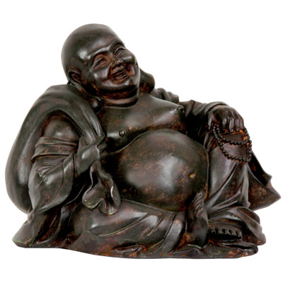 Sitting Happy Buddha Figurine
