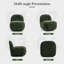 Fauteuil d'appoint pivotant sans accoudoirs-1033644163