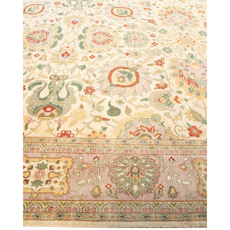 Classic One-of-a-Kind 9' 2" X 11' 9" Hand Knotted Area Rug