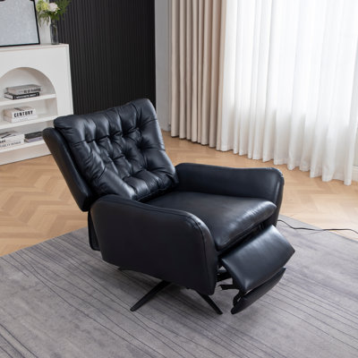 Harrington Swivel Wingback Recliner by Birch Lane