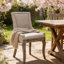 Ensemble de 2 chaises d'appoint de cuisine en bois massif avec garniture cloutée et support pour haut dossier Farmhouse, capacité de poids de 350 lb-1590159141
