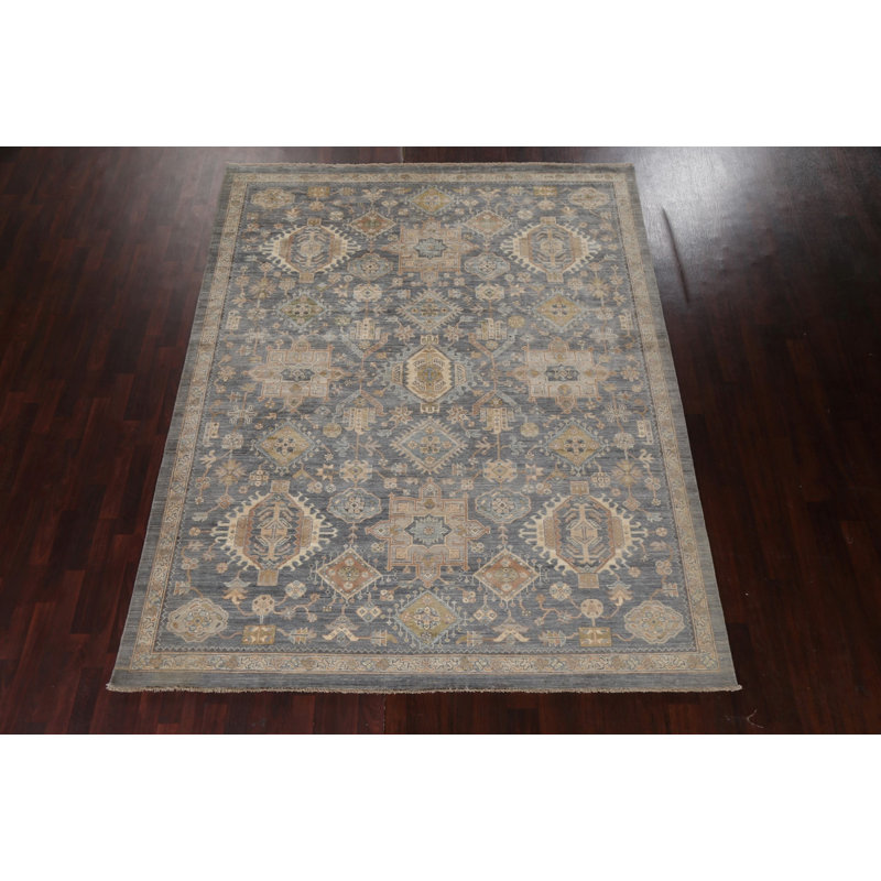 Tapis oriental Empson Heriz Serapi noué à la main 8 x 10