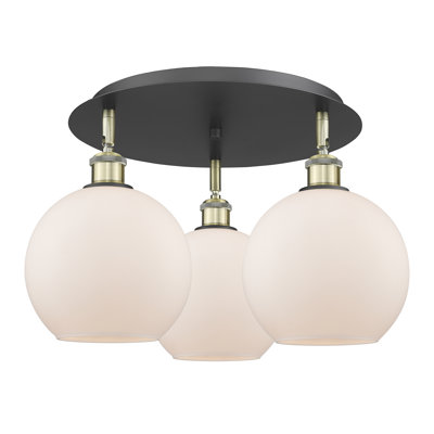 Plafonnier encastré 20 po 3 lumières Ellington